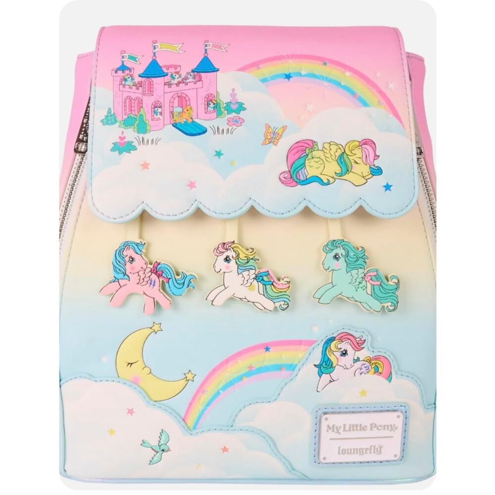 Loungefly My Little Pony Equestria Mini Backpack - Picture 1 of 4